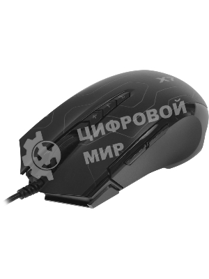 Мышь проводная A4Tech X89 Maze черный, 2400 dpi, USB, кнопки - 8