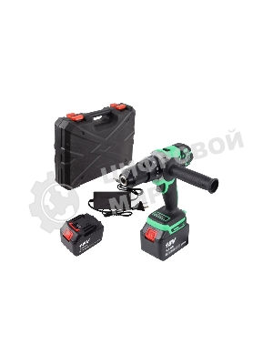 Дрель-шуруповерт Zitrek Green Impact 063-4046, 18 В, 5 Ач, 80 Нм, бесщеточный, ударный