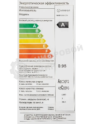 Стиральная машина Indesit IWSC 5105 белый, загрузка фронтальная 5 кг, 1000 об/мин., класс: А