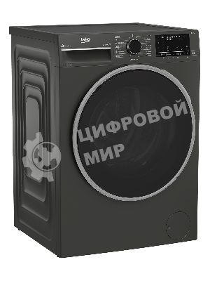 Стиральная машина Beko B3WFR57H2A черный, загрузка фронтальная 7.5 кг, 1200 об/мин., класс: А