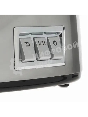 Мясорубка электрическая Eurostek EMG-Y777M металлик, 3000 Вт, 2 кг/мин, реверс, защита от перегрузки, насадки - 4