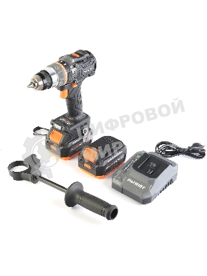 Дрель-шуруповерт Patriot BR 224UES-h, 21 В, 4 Ач, 150 Нм, бесщеточный