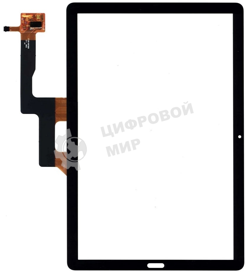 Сенсорное стекло (тачскрин) для Huawei MediaPad M6 10.8, черный
