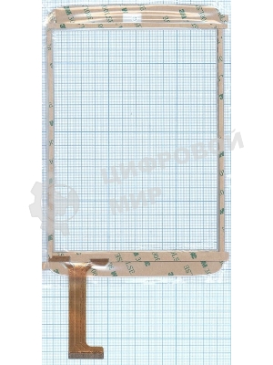 Сенсорное стекло (тачскрин) OLM-080A0241-PG. белое