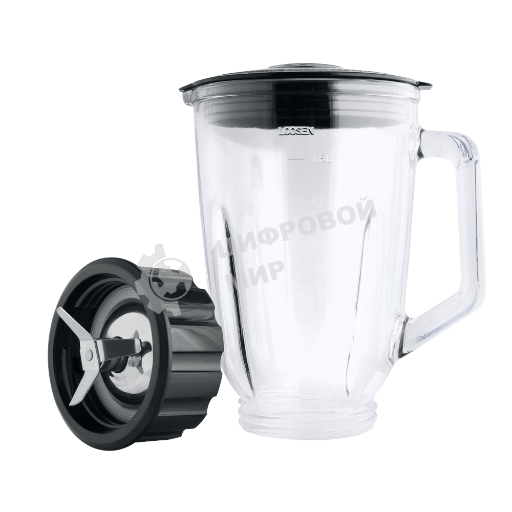 Блендер стационарный Maunfeld MBL.1000CH вишневый, 1000 Вт