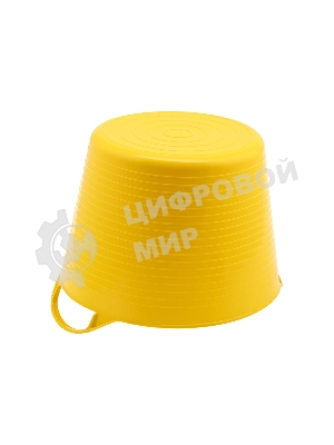 Ведро гибкое Сибртех сверхпрочное 14 л, желтый