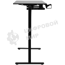 Стол игровой Defender Victory черн, 110x60, высота 72-117, полк 1