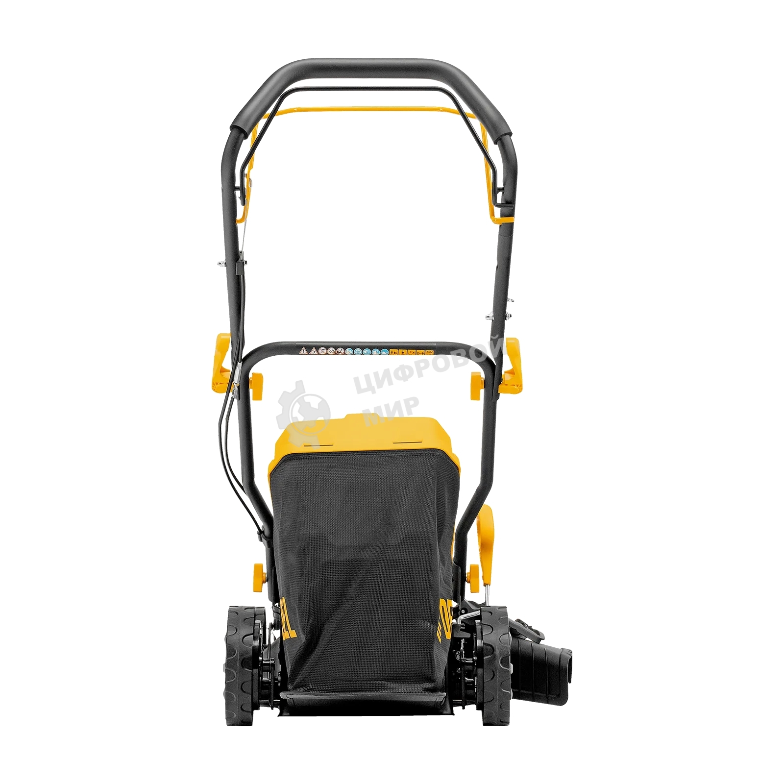 Газонокосилка бензиновая Denzel GLD-410SP-K, 150 см3, 41 см, привод, 40 л