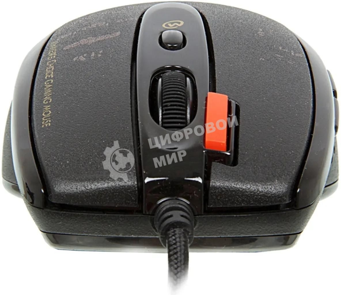 Мышь проводная A4Tech F5 черный, 3000 dpi, USB, кнопки - 7