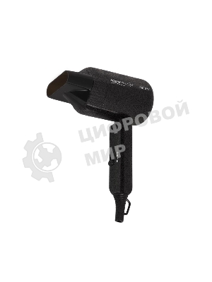 Фен Scarlett SC-HD70IT15 черный, 1800 Вт, компактный, ионизация