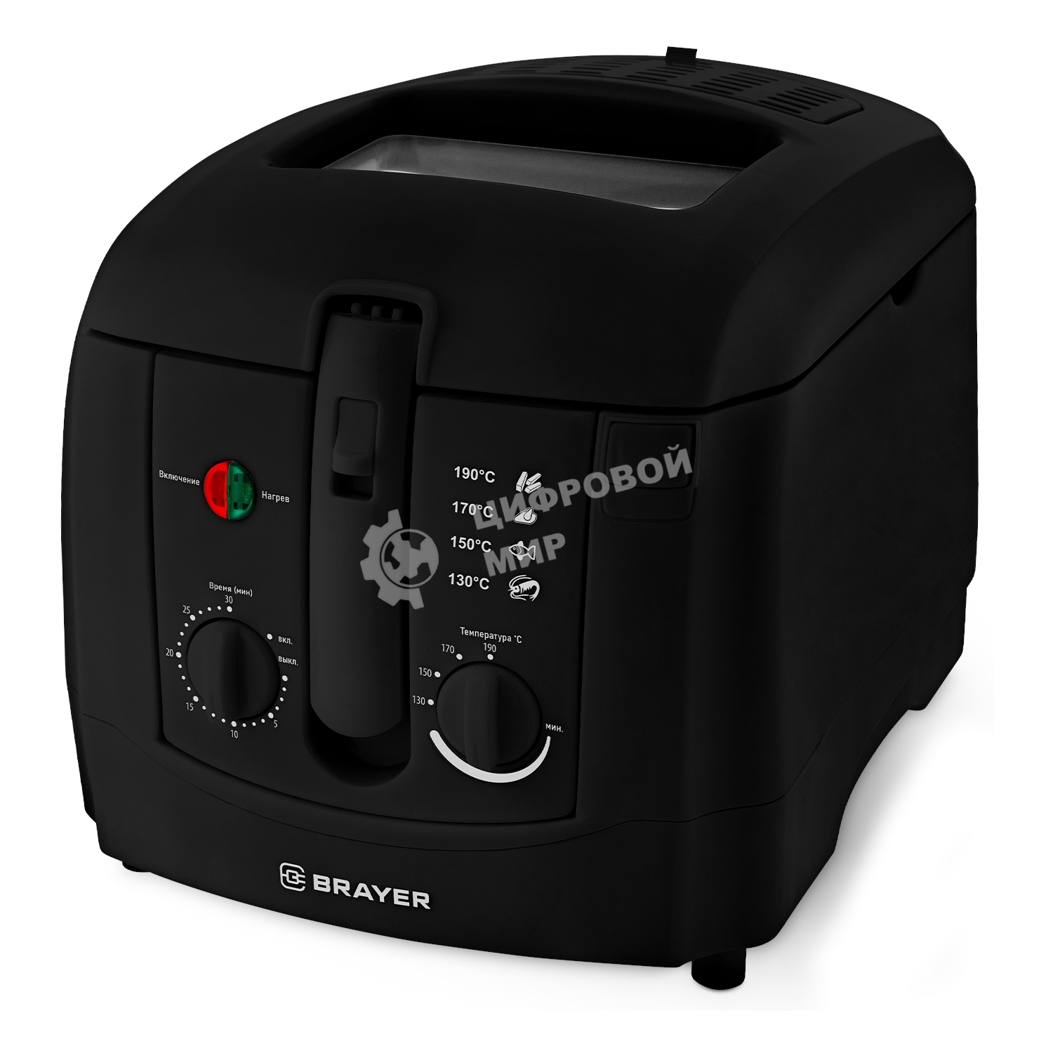Фритюрница BRAYER 2830BR-BK