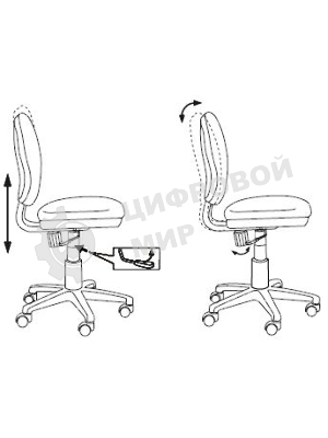 Кресло Бюрократ CH-W213/TW-18 салатовый, ткань, 120 кг