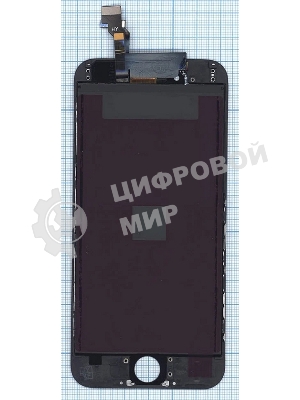Дисплей Amperin для Apple iPhone 6 в сборе с тачскрином (IPS), черный