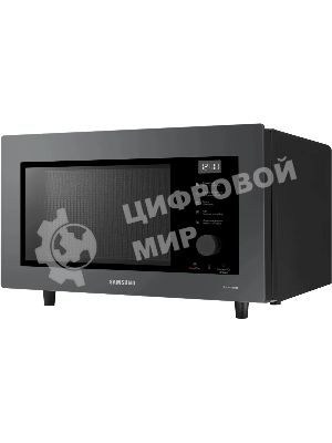 Микроволновая печь Samsung MC32DB7746KC/BW антрацит, 32 л, 1400 Вт, переключатели - сенсор, поворотный механизм