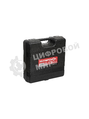 Фен технический ИНТЕРСКОЛ ФЭ-2000ЭМ, 2000Вт,50-600°С,поток 300-500л/мин,дисплей,0.77кг 385.0.1.00