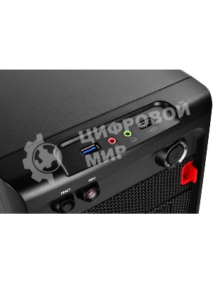 Компьютерный корпус Deepcool SMARTER, mATX/mini-ITX, без БП, 1x USB 3.0, 1x USB 2.0.