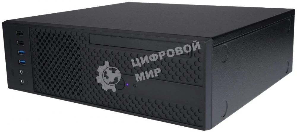 Компьютерный корпус Slim Desktop INWIN CJ708BL IP-S265AU7-2 80plus Bronze, U3*2+U2*2+A(HD)+TYPE 3.1C + FAN 80*15мм + intrusion switch INWIN Slim Case