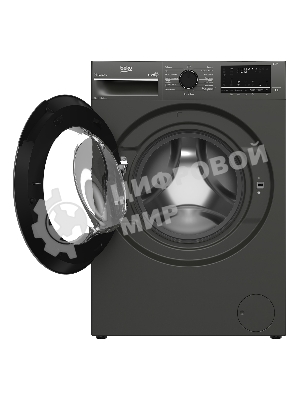 Стиральная машина Beko B3WFR57H2A черный, загрузка фронтальная 7.5 кг, 1200 об/мин., класс: А