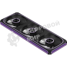 Вентилятор для корпуса Formula V Line AIR FUSION 3 BK REVERSE, 360x120x28мм, ARBG 3pin + PWM 4pin, 500-1800 RPM, 37.83 DBA MAX, HYDRO BEARING