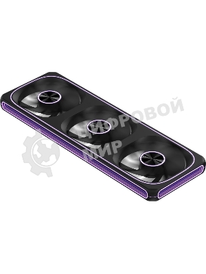 Вентилятор для корпуса Formula V Line AIR FUSION 3 BK REVERSE, 360x120x28мм, ARBG 3pin + PWM 4pin, 500-1800 RPM, 37.83 DBA MAX, HYDRO BEARING