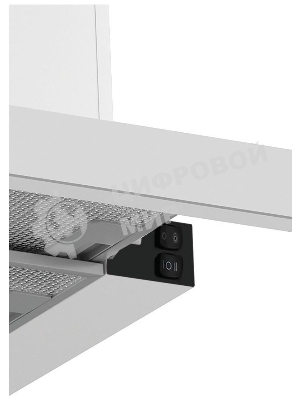 Вытяжка встраиваемая Candy CBT60RWG-07 белый, 60 см, 650 м³/ч, 70 дБ