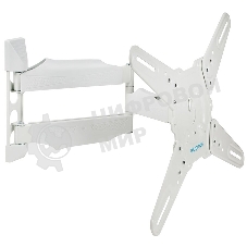 Кронштейн Kromax ATLANTIS-40 белый, Наклонно-поворотный, 22