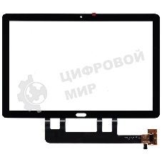 Сенсорное стекло (тачскрин) для Huawei MediaPad M5 Lite 10, черное