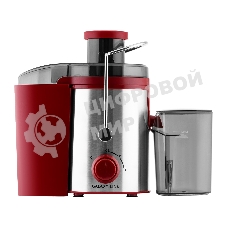 Соковыжималка GALAXY LINE GL 0816 красный/серебристый, центробежная, 850 Вт, 550 мл, механическое