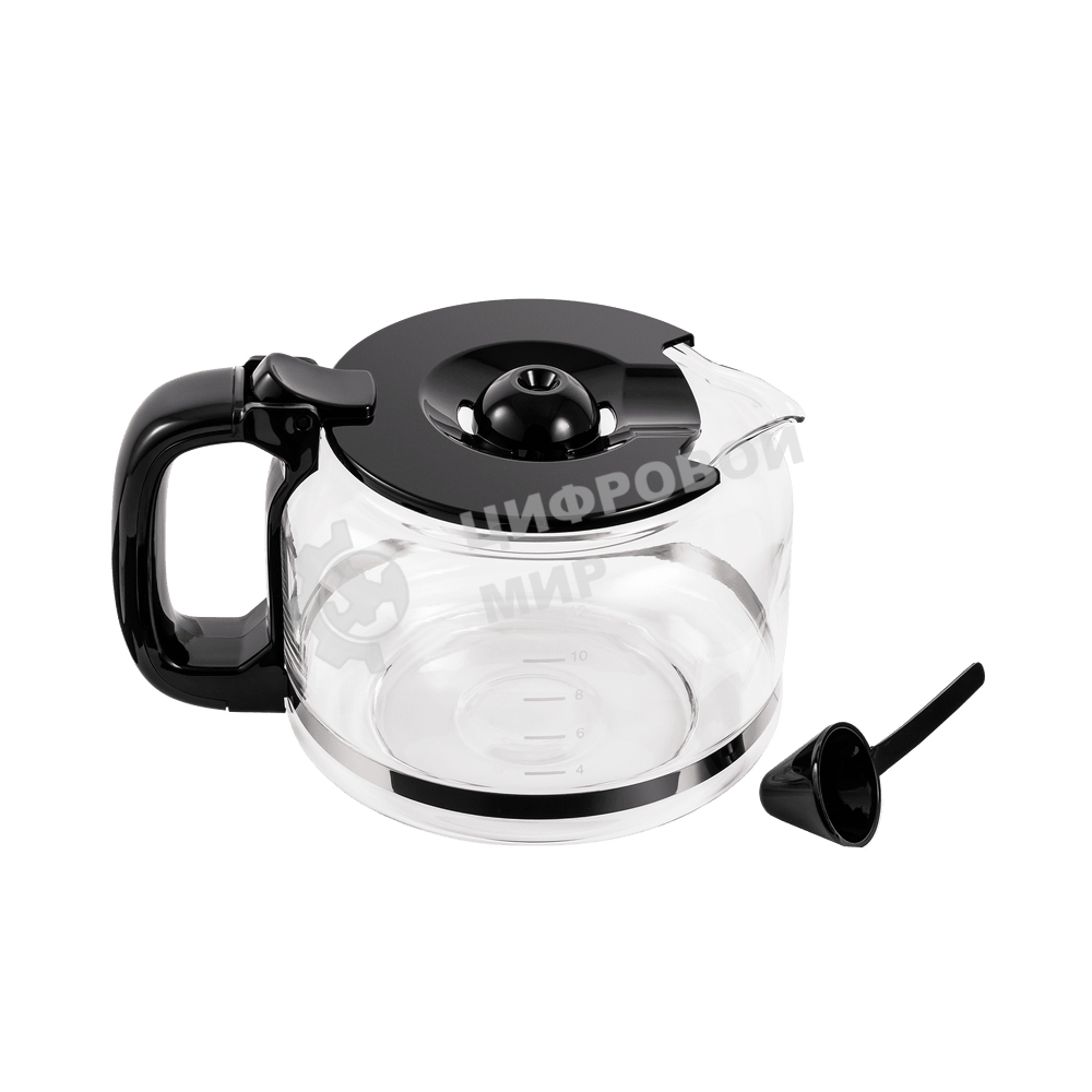 Кофеварка капельная Maunfeld MF-732BK черный, исп. кофе - молотый, 1,5 л, 1000 Вт