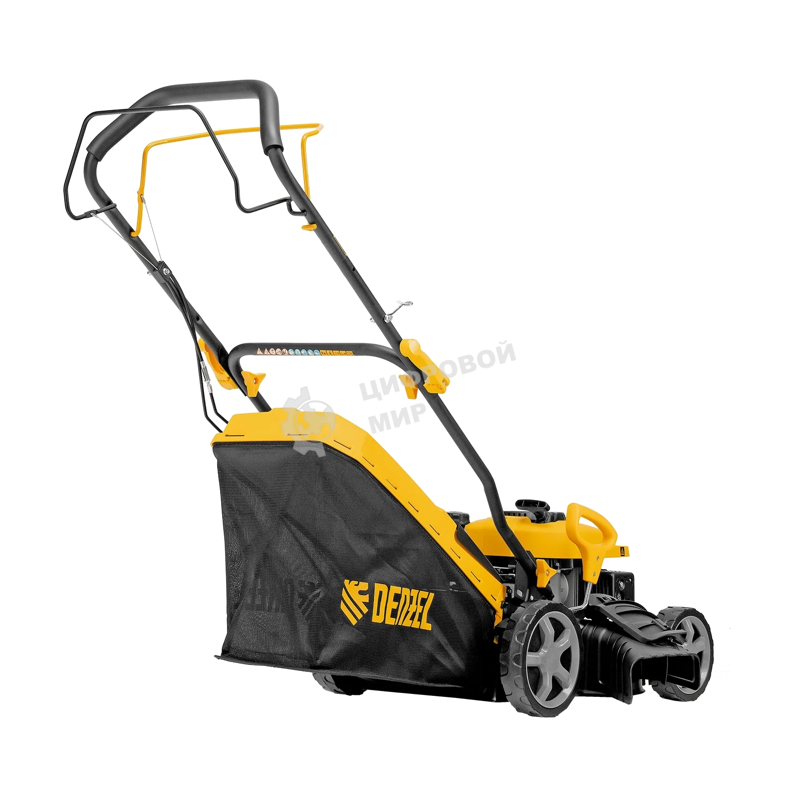 Газонокосилка бензиновая Denzel GLD-410SP-K, 150 см3, 41 см, привод, 40 л