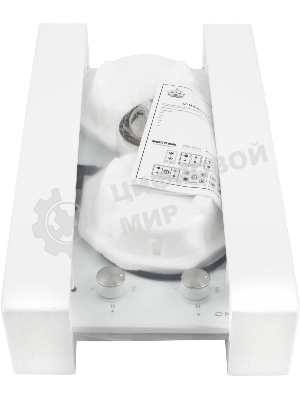 Электрическая варочная панель Maunfeld EEHE.32.4W, конфорок: 2 шт., эмаль, независимая, белый