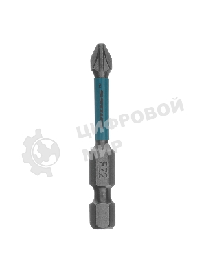 Набор бит Gross торсионных PZ2x50 мм, для ударных шуруповертов, отрывн., 10 шт.