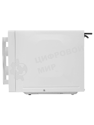 Микроволновая печь Midea MM720CY6-W белый, 20 л, 700 Вт, переключатели - поворотный механизм