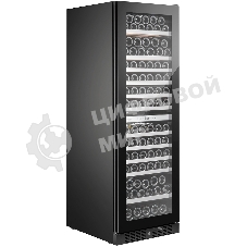 Винный шкаф Temptech ST180DRB-24 черный, 418 л, 2 отсека, 159 бут., класс G