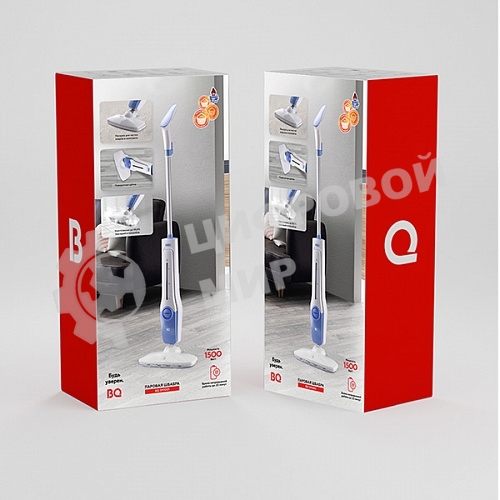 Паровая швабра BQ SM1001 White-blue