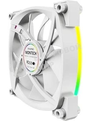 Вентилятор для корпуса MONTECH RX120 PWM белый, 120 мм, 1600 об/мин, 27 дБ, 4 pin