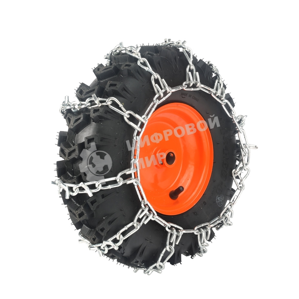 Цепи CS 14 на колеса снегоуборщика 14 дюймов(комплект 2 шт) в кейсе