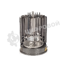 Шашлычница электрическая Kitfort KT-1404, 1400Вт серебристый