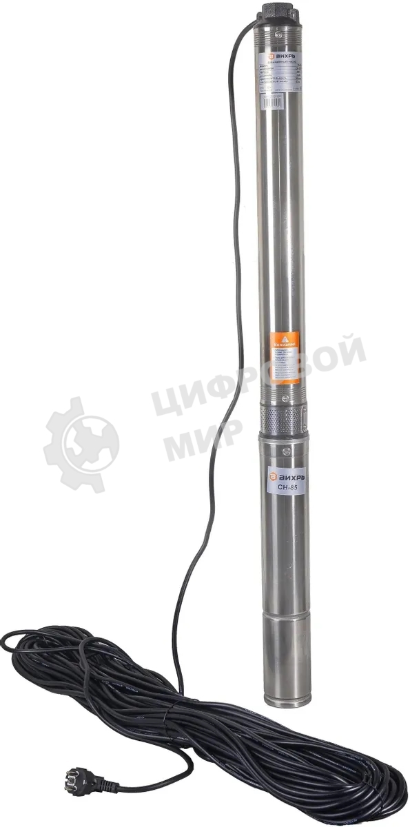 Скважинный насос Вихрь СН-85 (d.75 мм, кабель 50м) 68/3/27