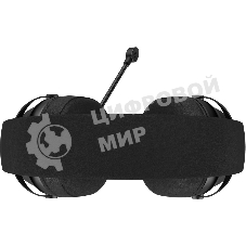 Гарнитура Acer AHW122 чёрный, проводная, USB, подсветка