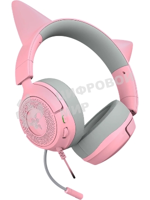 Гарнитура Razer Kraken Kitty V3 X розовый, проводная, 3.5 мм