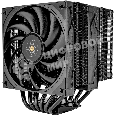 Устройство охлаждения (кулер) Thermalright Royal Knight 120 Soc-AM5/AM4/1200/1700/1851 черный 4-pin 28.4dB Al+Cu Ret (RK120-BL)