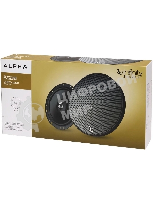 Колонки автомобильные Infinity Alpha 6520 280Вт 91дБ 4Ом 16.5 см (6 1/2дюйм) (ком.: 2 кол.) коаксиальные двухполосные