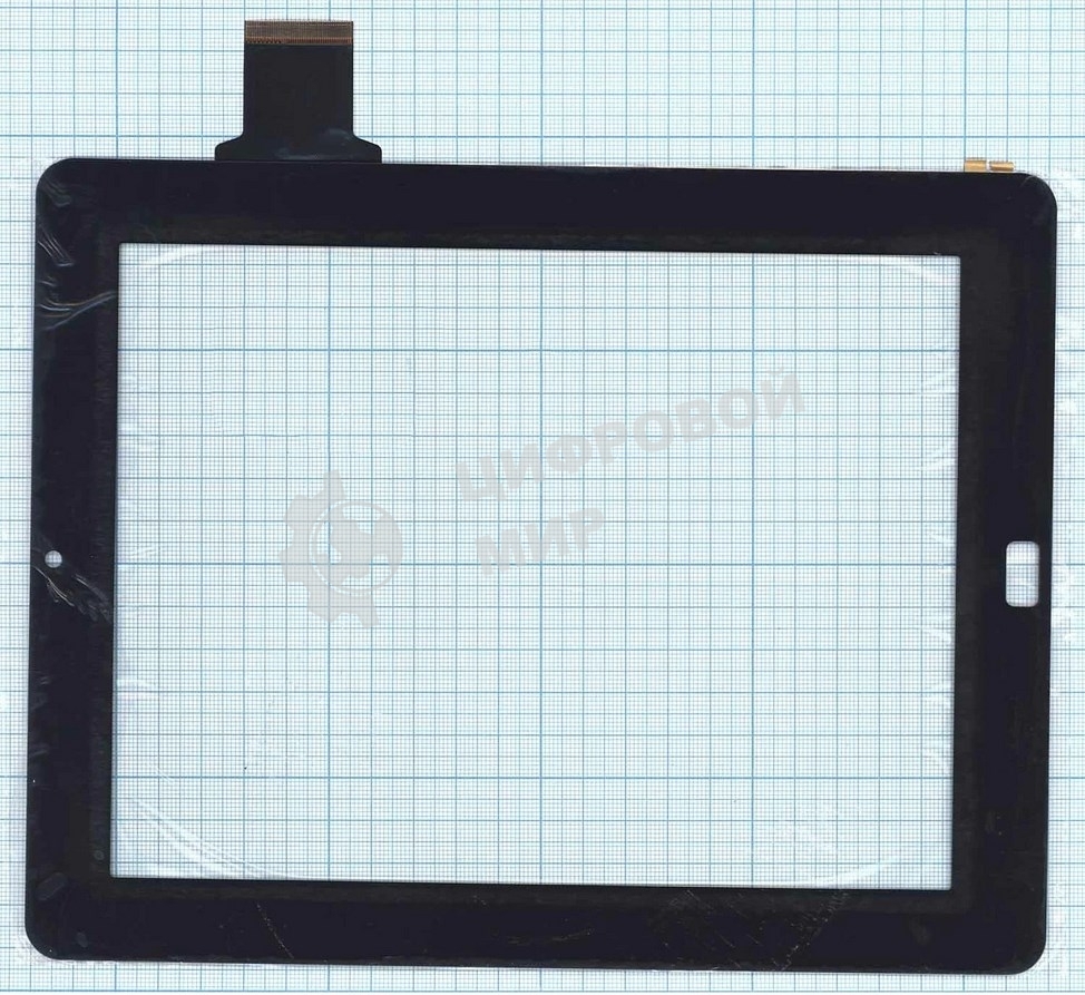 Сенсорное стекло (тачскрин) ONDA Vi40 Elite 300-L3611A-A00 v1.0. черное