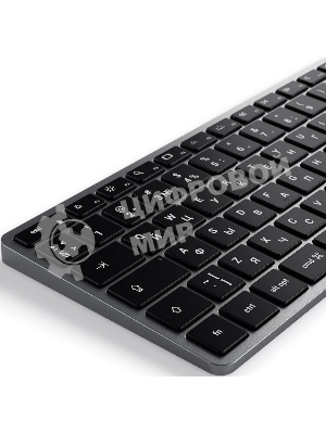 Клавиатура Satechi Slim X2 беспроводная, Bluetooth, серый