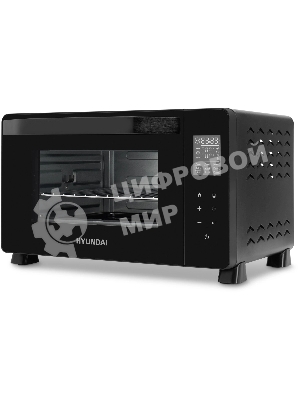 Мини-печь Hyundai MIO-HY088 23 л, 1500 Вт, черный