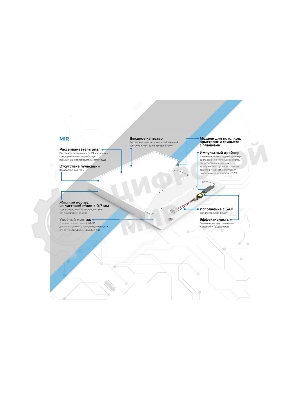 Светильник светодиодный Gauss MIR 595х595х50 35Вт 3000лм 6500К IP40 офисный встраив. накладной с опаловым рассеив. (аналог ЛВО)