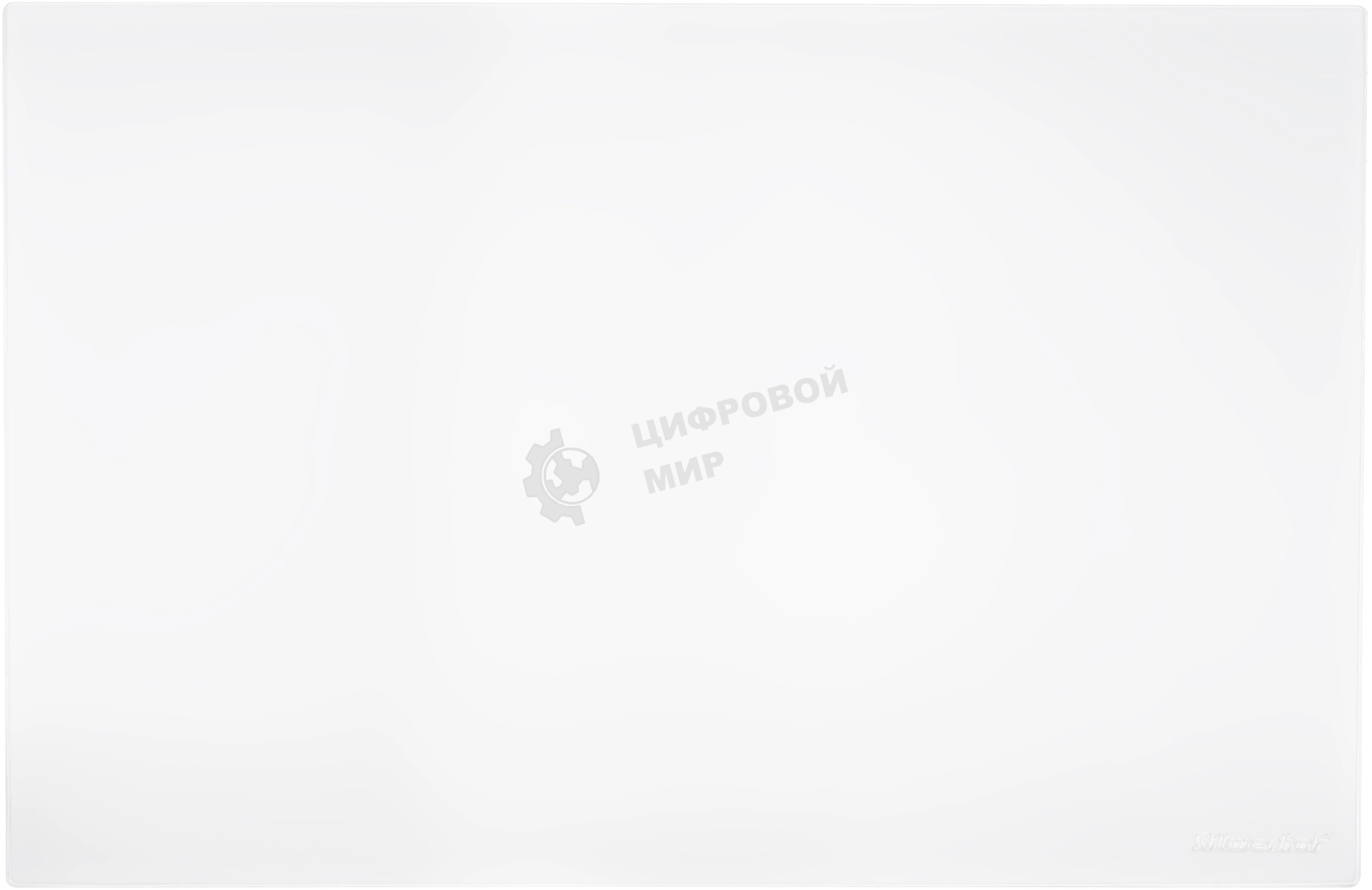 Настольное покрытие Silwerhof пвх 38х59см прозрачный, глянцевое