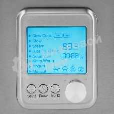 Мультиварка Rondell RDE-MC608 6л 1250Вт серебристый/серый