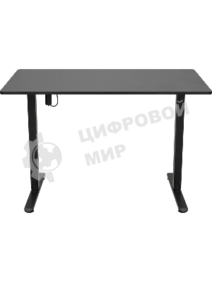 Стол игровой Defender Pulse черн, 110x60, высота 70-115 см 1